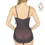 Wacoal Shape Beautifier Body Suit, plain shapewear, model WA5136, dark purple (VU)