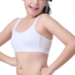 Wacoal Bloom Step 3 children's underwear, sports design children's bra, model WB1Y11, white (WH)