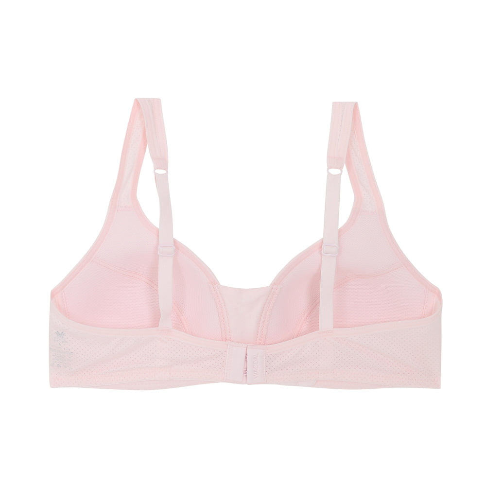 Wacoal Bloom Step 3 ชุดชั้นในสำหรับเด็ก เสื้อในเด็กไม่มีโครง รุ่น WB1Y14 สีชมพู (PI)