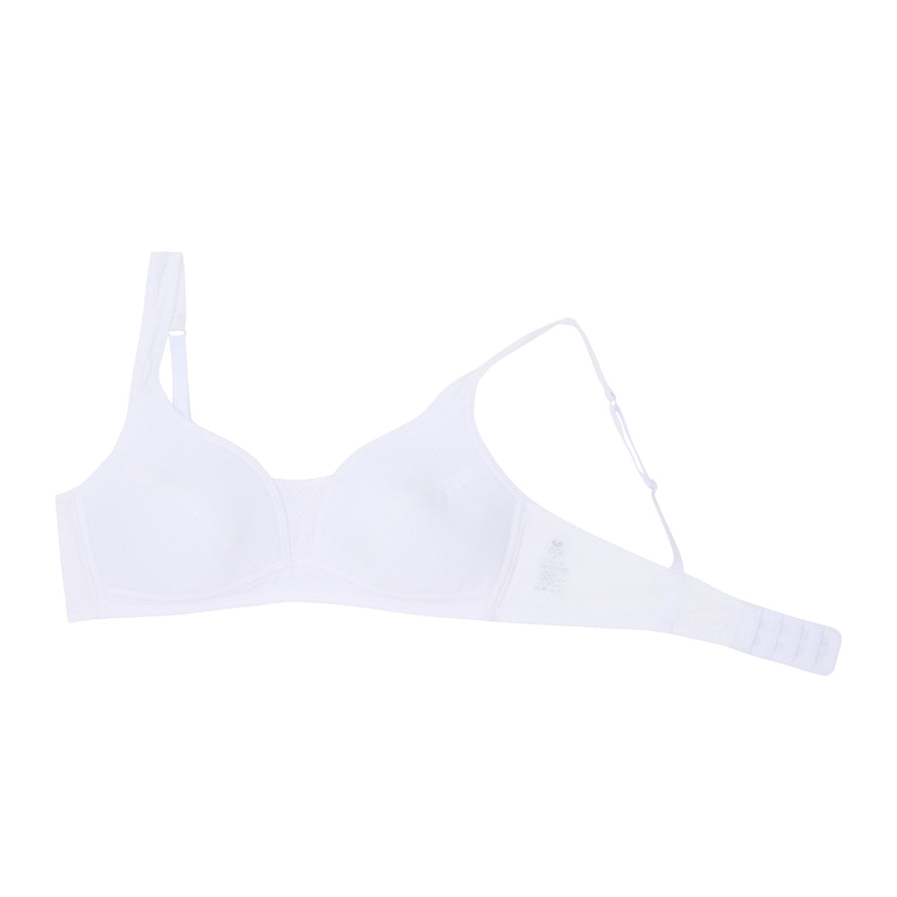 Wacoal Bloom Step 3 ชุดชั้นในสำหรับเด็ก เสื้อในเด็กไม่มีโครง รุ่น WB1Y14 สีขาว (WH)