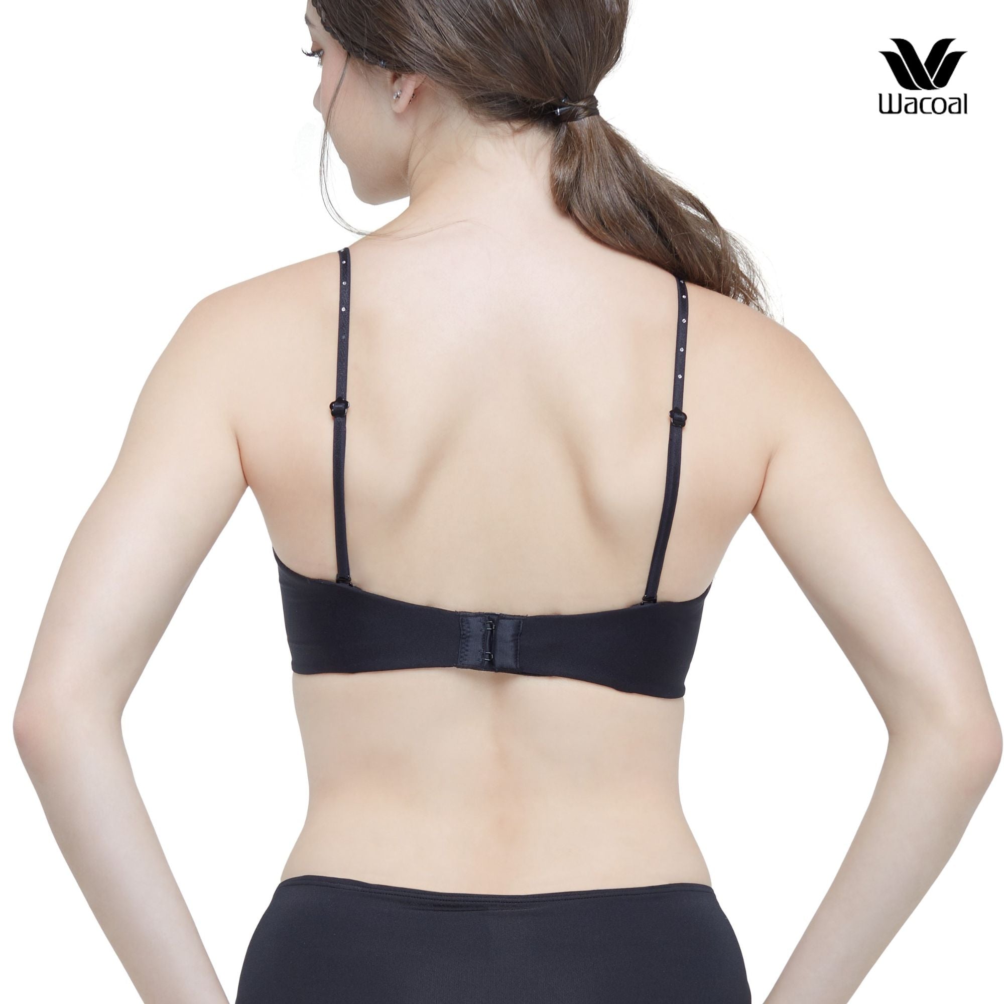 Wacoal บราเกาะอก เกาะอยู่ไม่เลื่อนหลุด ที่สุดของความเกาะอยู่ The Best of Wacoal รุ่น WB3B53 สีดำ (BL)