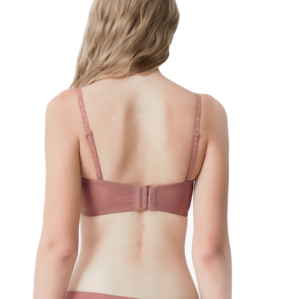 Wacoal Wireless Bra วาโก้บราเกาะอก ไร้โครง รุ่น WB3X26 สีน้ำตาล (BN)