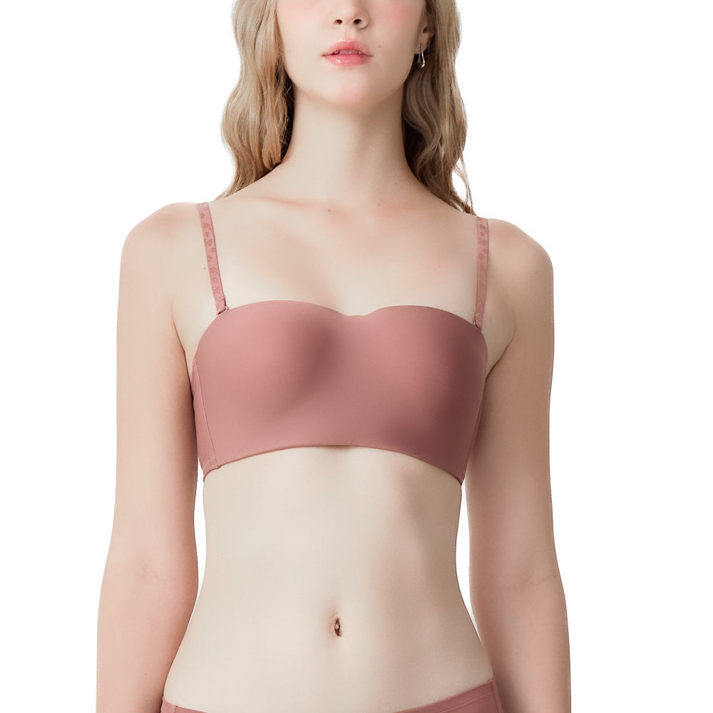 Wacoal Wireless Bra วาโก้บราเกาะอก ไร้โครง รุ่น WB3X26 สีน้ำตาล (BN)