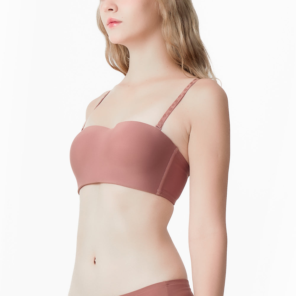 Wacoal Wireless Bra วาโก้บราเกาะอก ไร้โครง รุ่น WB3X26 สีน้ำตาล (BN)