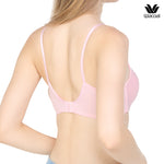 Wacoal Surprise Comfort Bra บราไร้โครง ฟองน้ำบาง 8 มิล นุ่มสบาย รุ่น WB3X96 สีโอรส (LP)