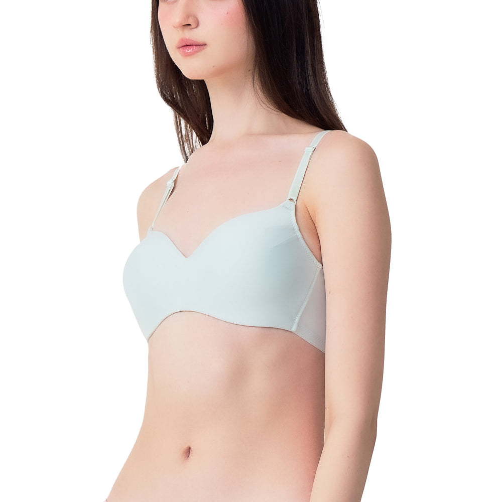 Wacoal Surprise Comfort Bra เสื้อชั้นในไร้โครง รุ่น WB3X96 สีเขียวอ่อน (LM)