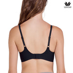 Wacoal Go Girls Smart Size Low Back Bra, Wacoal wireless bra, model WB3Y40, black (BL)