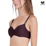 Wacoal Go Girls Smart Size Easy Matching Bra บราไร้โครงวาโก้ รุ่น WB3Y41 สีน้ำตาลไหม้ (BT)