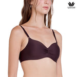 Wacoal Go Girls Smart Size Easy Matching Bra บราไร้โครงวาโก้ รุ่น WB3Y41 สีน้ำตาลไหม้ (BT)