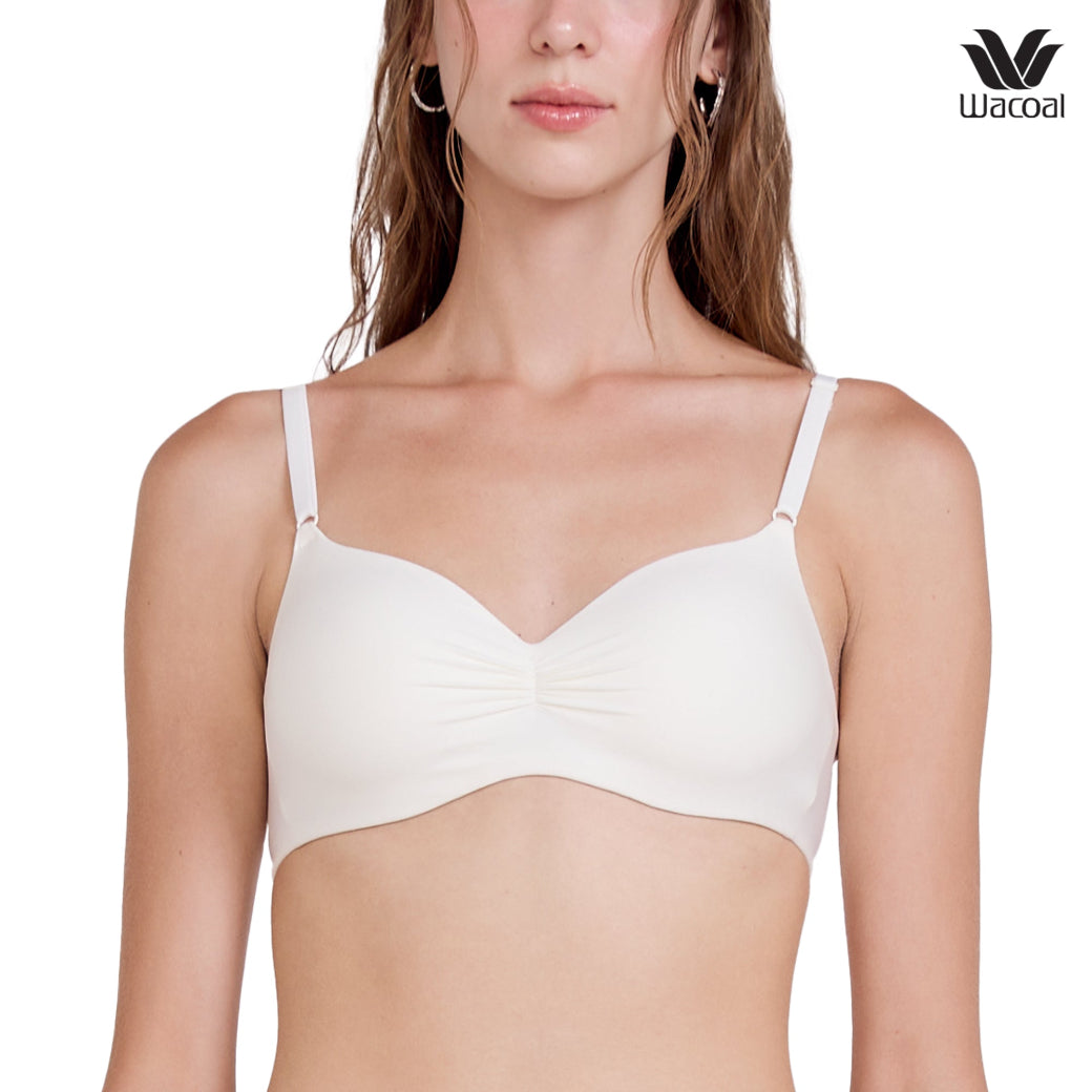 Wacoal Smart Size Easy Matching Bra บราไร้โครงวาโก้ รุ่น WB3Y41 สีครีม (CR)