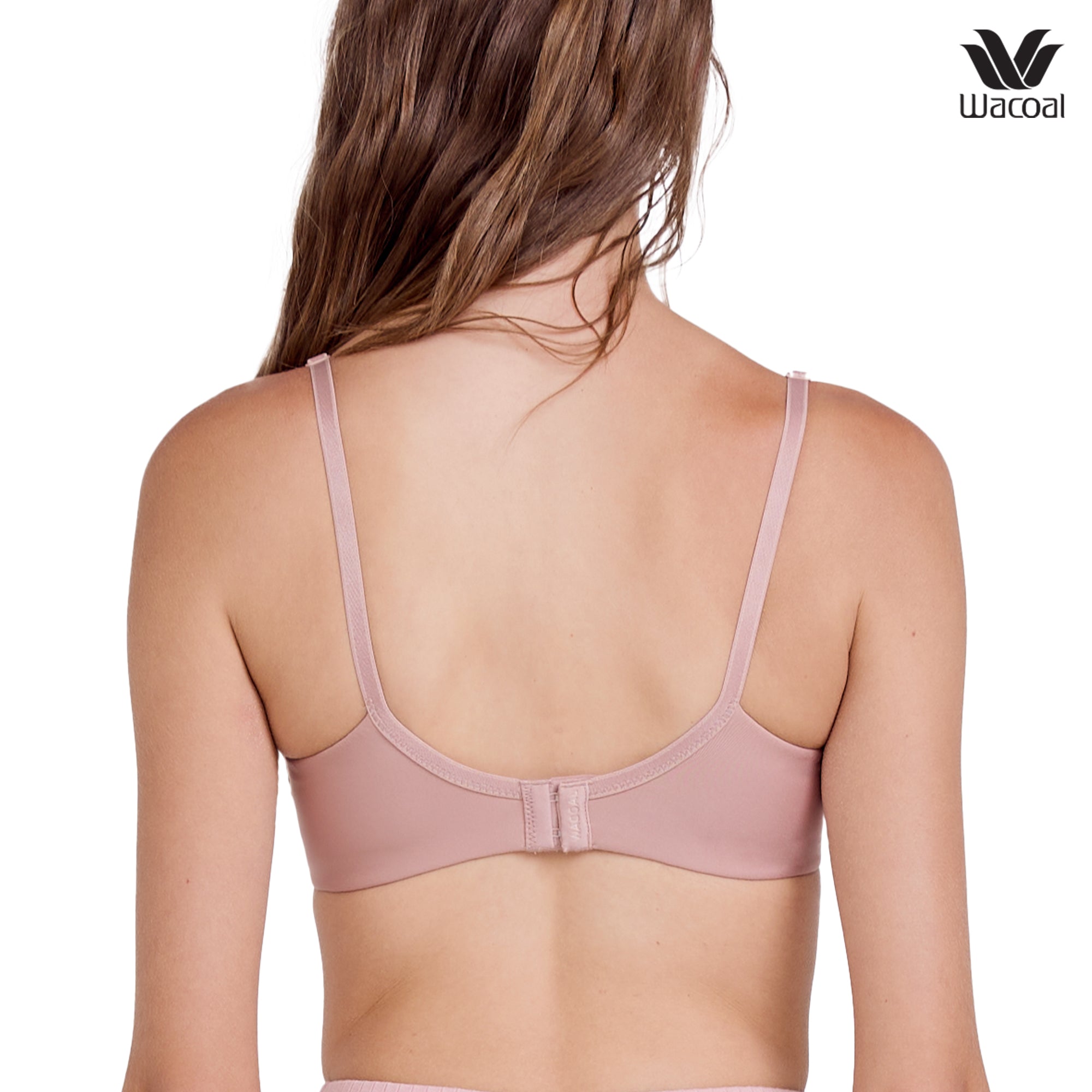 Wacoal Smart Size Easy Matching Bra บราไร้โครงวาโก้ รุ่น WB3Y41 สีโอวัลติน (OT)