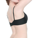 Wacoal บรามีโครง เสริมฟองน้ำบาง 15 มิล รุ่น WB5P89 สีดำ (BL)