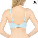 SOFT FLEX มีดีมากกว่านุ่มบราไร้โครง ฟองน้ำบาง 10 มิล รุ่น WB5X60 สีฟ้าอมเขียวอ่อน (LT)