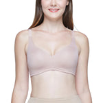 Wacoal Curve Diva Firming bra for large cup girls, model WB7525, beige color (BE)