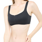 Wacoal Curve Diva, non-wired bra, firming, for large cup sizes, model WB7546, black (BL)