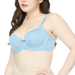 Wacoal Curve Diva, firming bra for large cup sizes, model WB7951, light blue (PE)