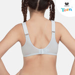 Wacoal Teen underwear for teenagers, non-wired bra, sporty style, model WBT113, gray (GY)