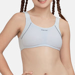 Wacoal Teen underwear for teenagers, non-wired bra, sporty style, model WBT113, gray (GY)