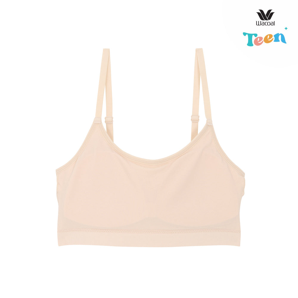 Wacoal Teen ชุดชั้นในสำหรับวัยใส บราไร้โครง รุ่น WBT117 สีเนื้อ (NN)