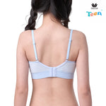 Wacoal Teen underwear for teenagers, non-wired bra, model WBT119, blue (SX)
