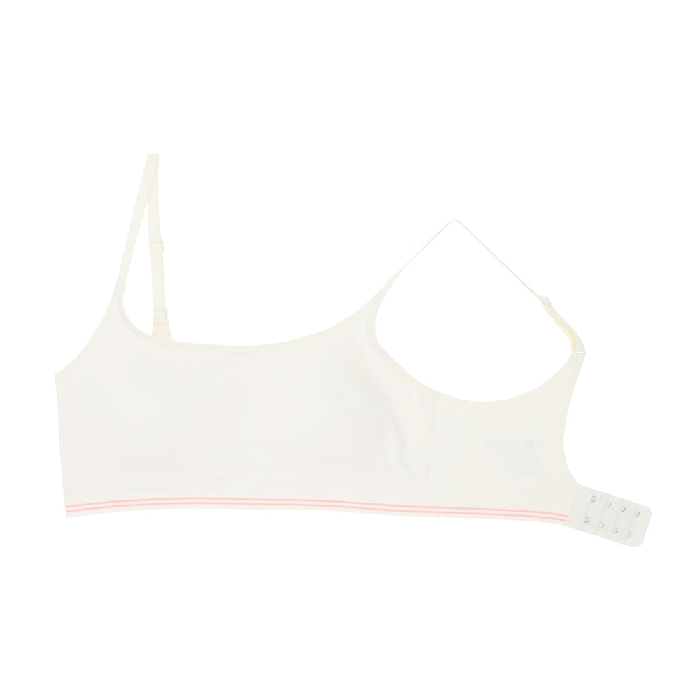 Wacoal Teen ชุดชั้นในสำหรับวัยใส บราไร้โครง รุ่น WBT129 เข้าคู่ กางเกงในสำหรับวัยใส รุ่น MUT128 สีครีม (CR)