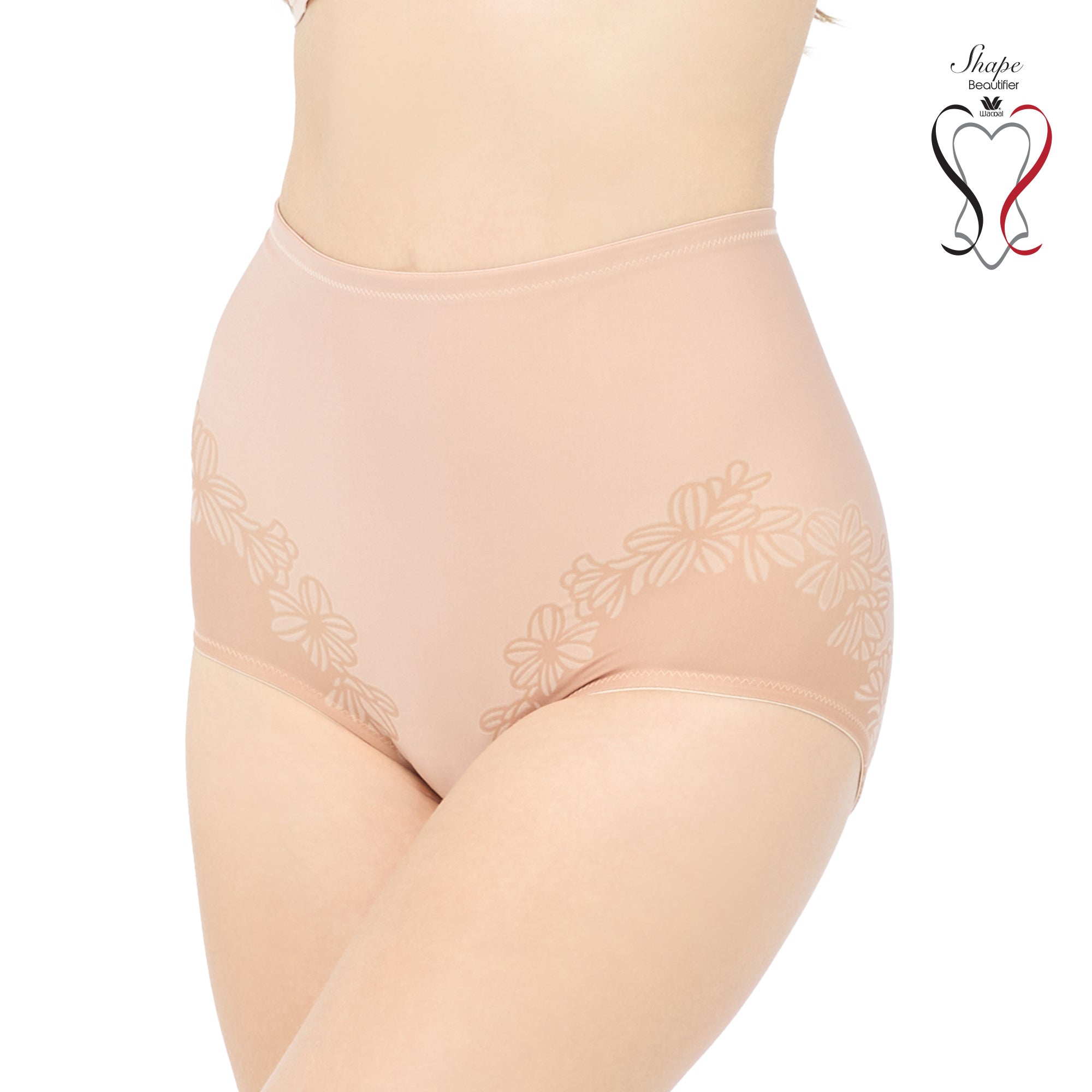 Wacoal Shape Beautifier Stay กางเกงเก็บกระชับ แบบสเตย์ รุ่น WG1270 สีเบจ (BE)