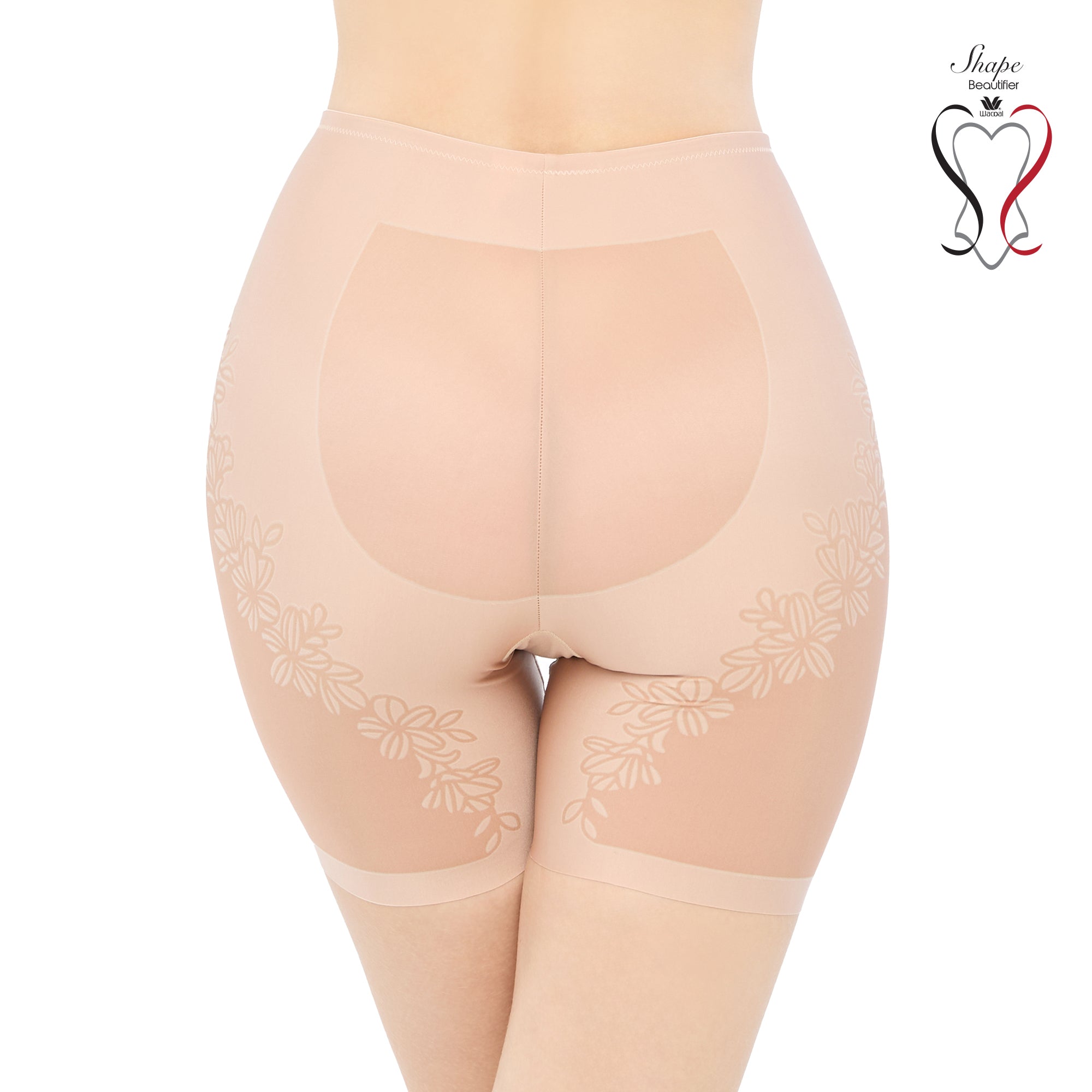 Wacoal Shape Beautifier Stay กางเกงเก็บกระชับ แบบสเตย์ รุ่น WG4132 สีเบจ (BE)