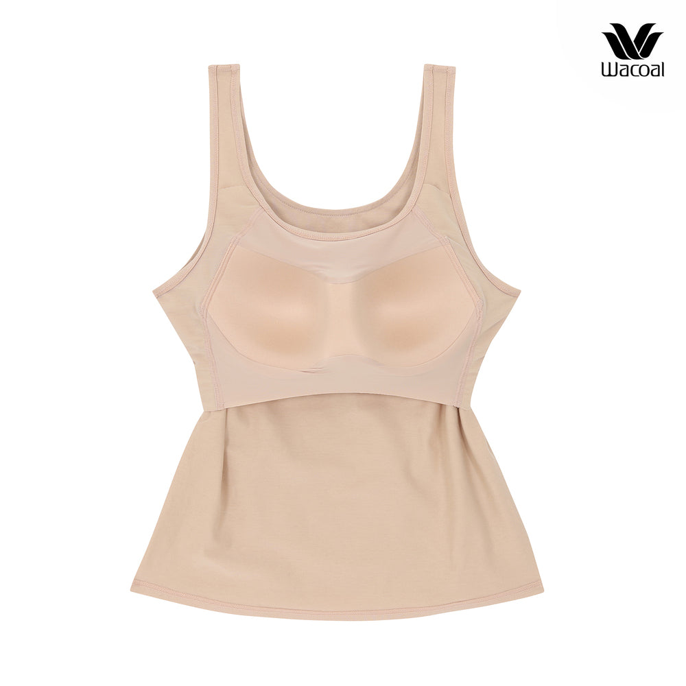 Wacoal Lingerie เสื้อกล้ามเสริมบรา รุ่น WH4A03 สีเบจ (BE)