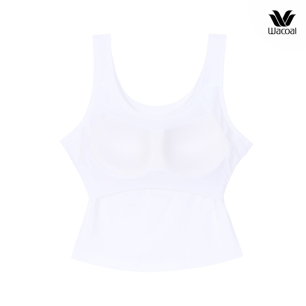 Wacoal เสื้อกล้ามมีบรา Bra Top รุ่น WH4A05 สีขาว (WH)