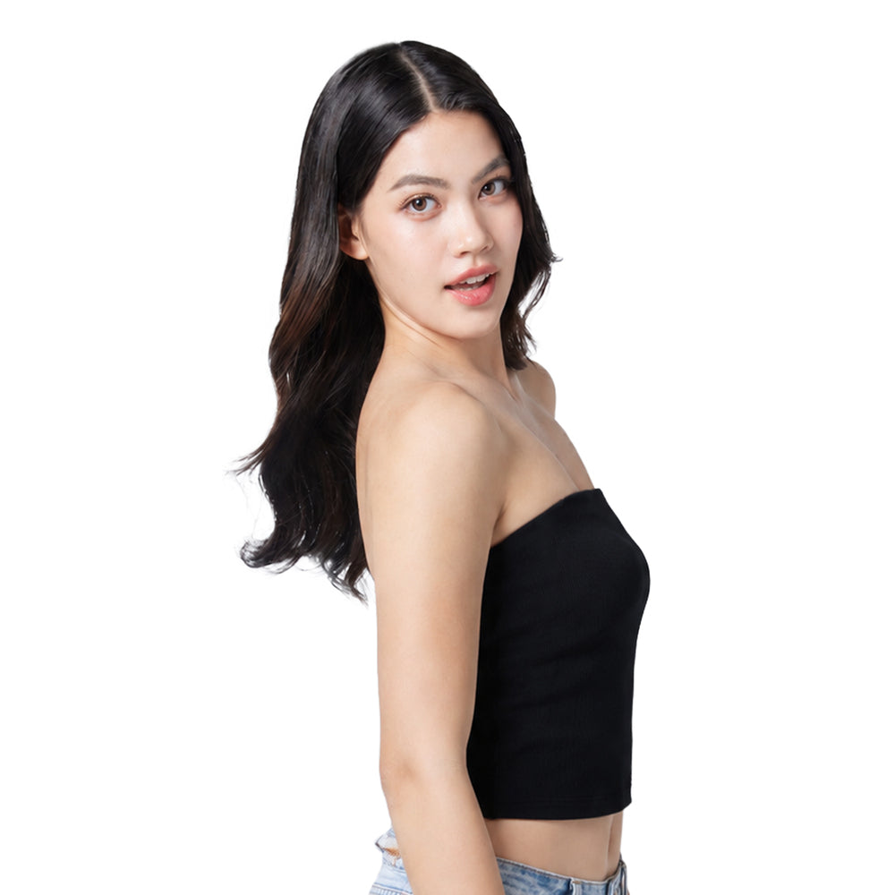 Wacoal Bratop สายเดี่ยวมีบรา แบบถอดสายได้ รุ่น WH4A12 สีดำ (BL)