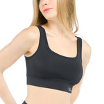 Wacoal Bra Tops บราสวมหัวรูปแบบเสื้อกล้ามคอเหลี่ยม รุ่น WH4C15 สีดำ (BL)