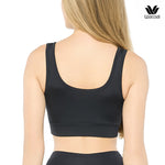 Wacoal Bra Tops บราสวมหัวรูปแบบเสื้อกล้ามคอเหลี่ยม รุ่น WH4C15 สีดำ (BL)