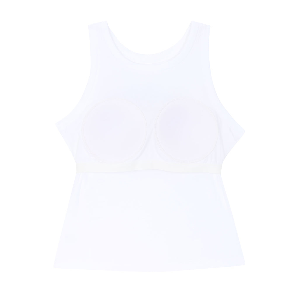 Wacoal X Sahred Toy Bra Top เสื้อกล้ามมีบรา ลายร่ำรวยเงินทอง (RICH) รุ่น WH4N25 สีขาว (WH)