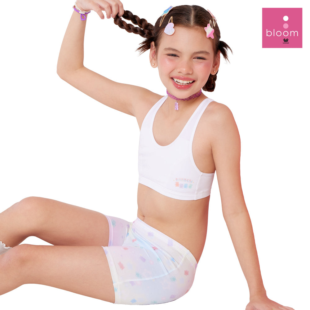 Wacoal Bloom Step 2 ชุดชั้นในสำหรับเด็ก เสื้อในเด็ก รุ่น WH6K26 สีขาว (WH)