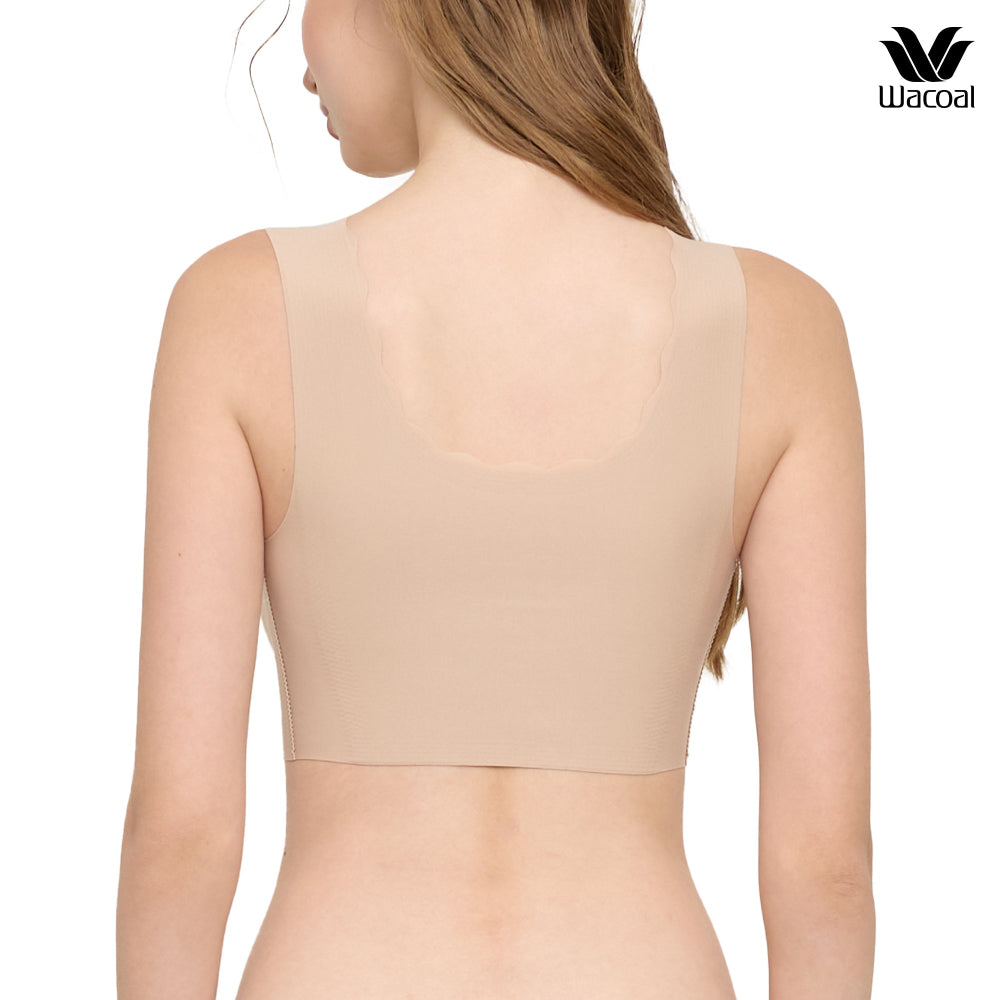 Wacoal Cool Innovation บราไร้โครง รูปแบบสวมหัว รุ่น WH9E15 สีเบจ (BE)