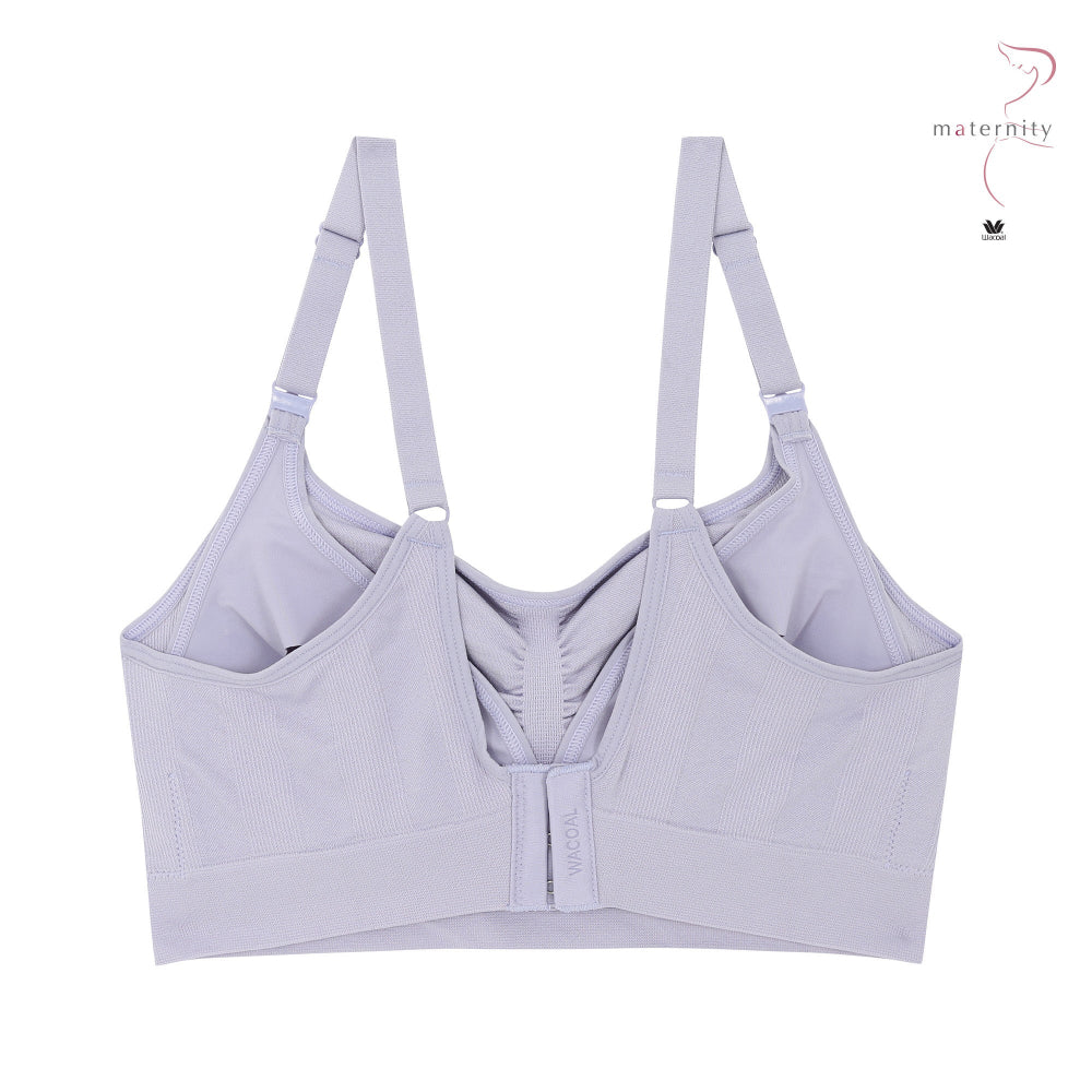 Wacoal Maternity Mommi Bra บราสำหรับให้นมบุตร รุ่น WM1Y04 สีม่วง (LV)