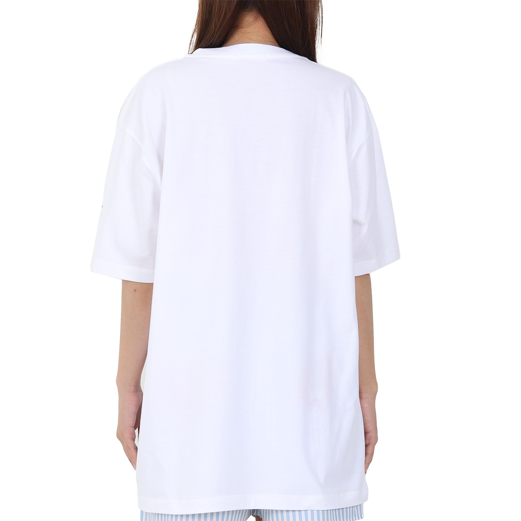 Wacoal X Milly & Mercy เสื้อยืด Oversized รุ่น WN3D12 สีขาว (WH)