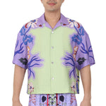 Wacoal Sleep Wear Summer Breeze Collection Hawaiian Shirt Model WN3D15 Green (GR)