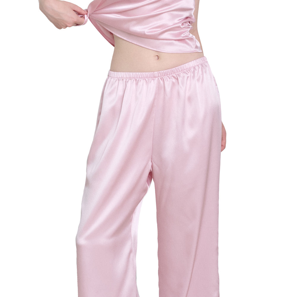 Wacoal Unban comfort กางเกงชุดนอน รูปแบบขายาว ผ้าซาติน รุ่น WN5E03 (เฉพาะกางเกงขายาว)