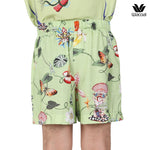 Wacoal Sleep Wear Summer Breeze Collection กางเกงขาสั้น รุ่น WN5D05 สีเขียว (GR)