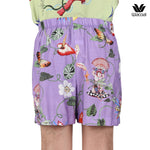 Wacoal Sleep Wear Summer Breeze Collection shorts, model WN5D05, purple (VI)