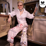 Wacoal Sleep Wear Summer Breeze Collection กางเกงขายาว รุ่น WN5D06 สีครีม (CR)