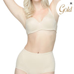 Wacoal Gold wireless health bra Soft and comfortable fabric, model WO1544 (matching WO3116), flesh color (NN)