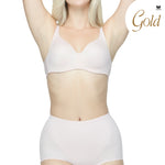 Wacoal Gold บราเพื่อสุขภาพแบบไร้โครง เนื้อผ้านุ่มสบาย รุ่น WO1544 (เข้าคู่ WO3116 ) สีชมพูกุหลาบป่า (WR)