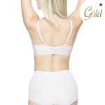 Wacoal Gold, a healthy bra with soft underwire support No sponge added, model WO1725 (paired with WO3116), wild rose pink (WR)