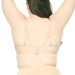 Wacoal Curve Diva, non-wired bra, firming, plus size women, model WQ1539, beige (BE)