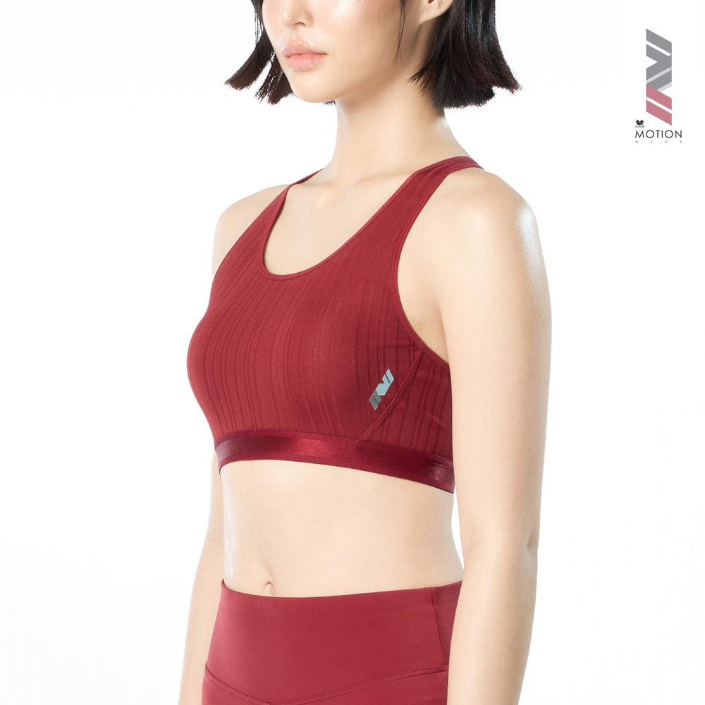 Wacoal Motion Wear บราสำหรับออกกำลังกาย In to Out รุ่น WR1249 สีแดง (RE)