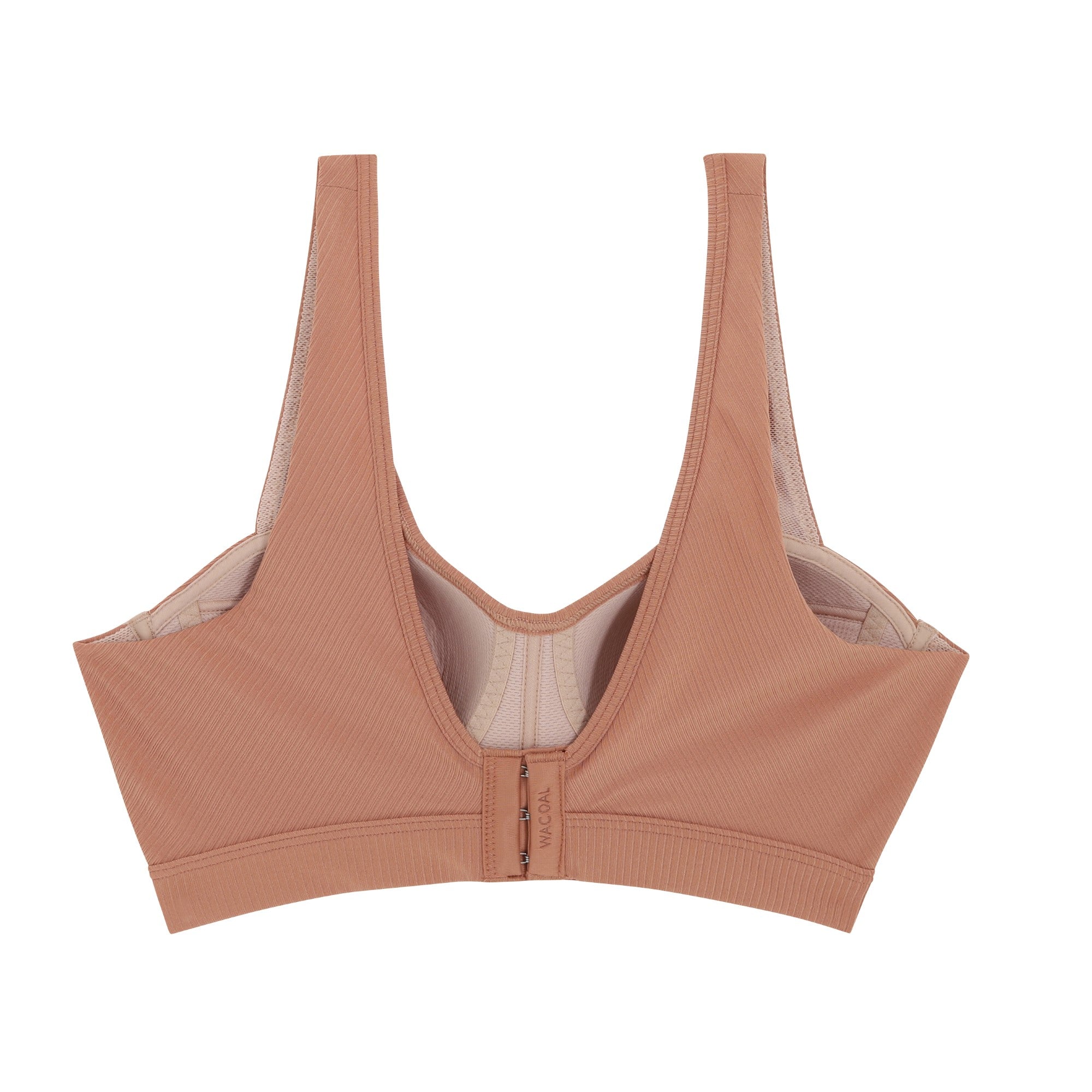 Wacoal Motion Wear บราสำหรับออกกำลังกาย In to Out (Level.2) รูปแบบตะขอ รุ่น WR1524 สีส้ม (PO)