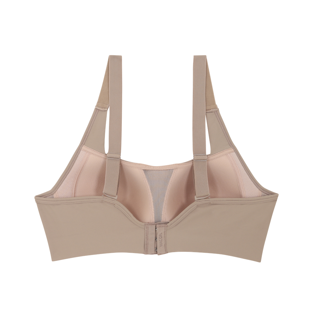 Wacoal Motion Wear บราสำหรับออกกำลังกาย In to Out รุ่น WR1525 สีน้ำตาล (CC)
