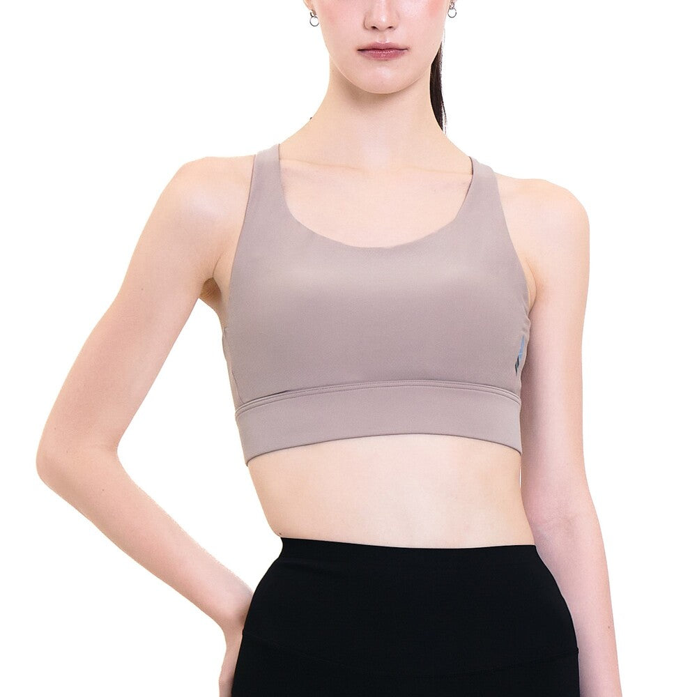 Wacoal Motion Wear บราออกกำลังกายแบบตะขอหลัง รุ่น WR1528 สีเบจ (CC)